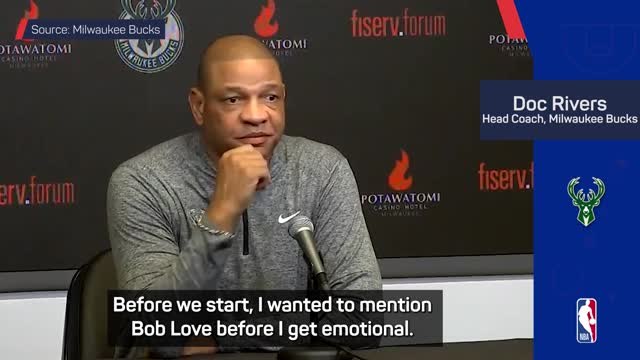 Doc Rivers pays emotional tribute to Bob Love