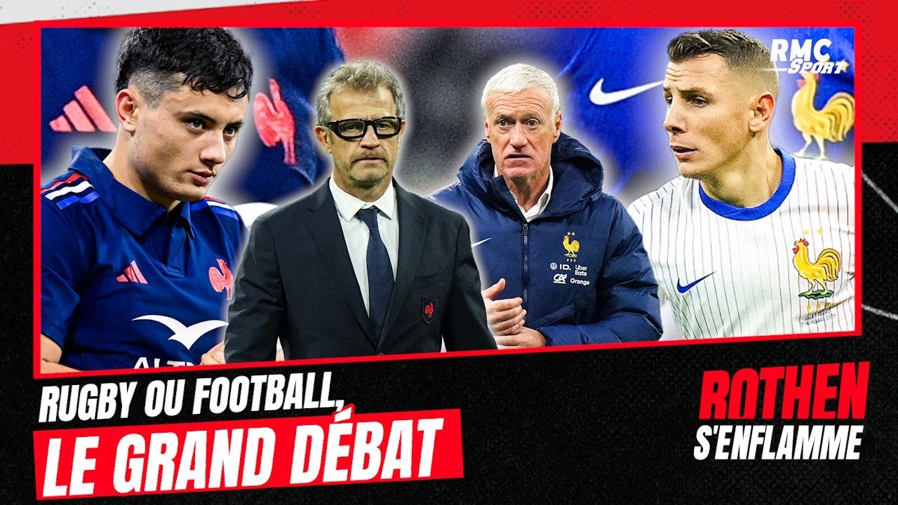 "Il faut prendre ce qu'il se fait ailleurs", le foot doit s'inspirer du rugby selon Rothen