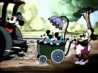 Mickey's Steamroller (1934, Computer Colorized)