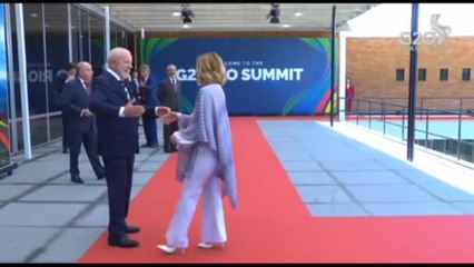 Da Meloni a Erdogan, Modi, Biden e Xi: gli arrivi al G20 in Brasile