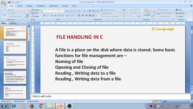 Learn Programming Technique C to Master Skills - FIle Handling ( Explain of Program with help of Diagram)