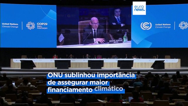 COP29 : Wopke Hoekstra diz que mais países precisam de assumir as suas responsabilidades