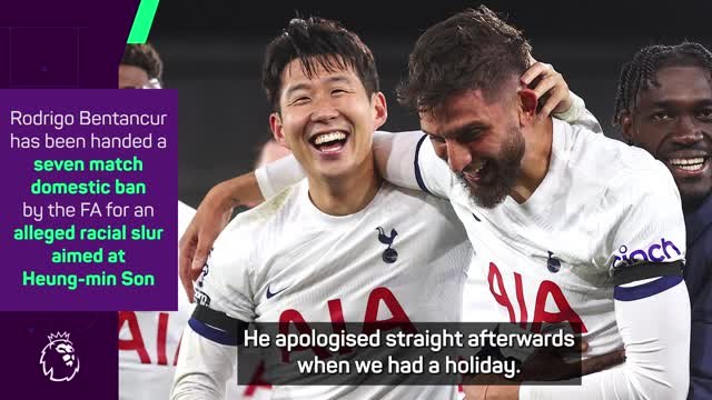 Bentancur handed seven match ban for alleged racial slur