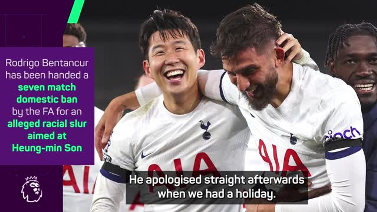 Bentancur handed seven match ban for alleged racial slur