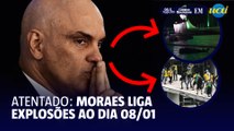 Moraes liga atentado no STF ao 8 de Janeiro