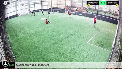 Faute de Mathis G - Snoopy Fc