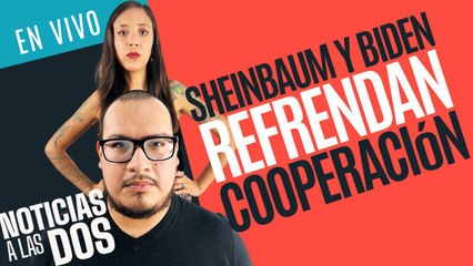 #EnVivo #NoticiasALasDos¬ Sheinbaum dialoga con Biden en G20: Refrendan amistad ante arribo de Trump