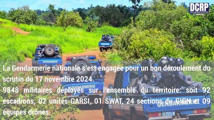 Législatives: 3589 bureaux de vote sécurisés par la gendarmerie