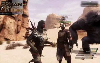 Conan Exiles farming the 3 skull boss skeleton #Boosteroid #conanexiles
