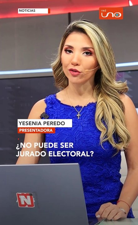 ¿NO PUEDE SER JURADO ELECTORAL?