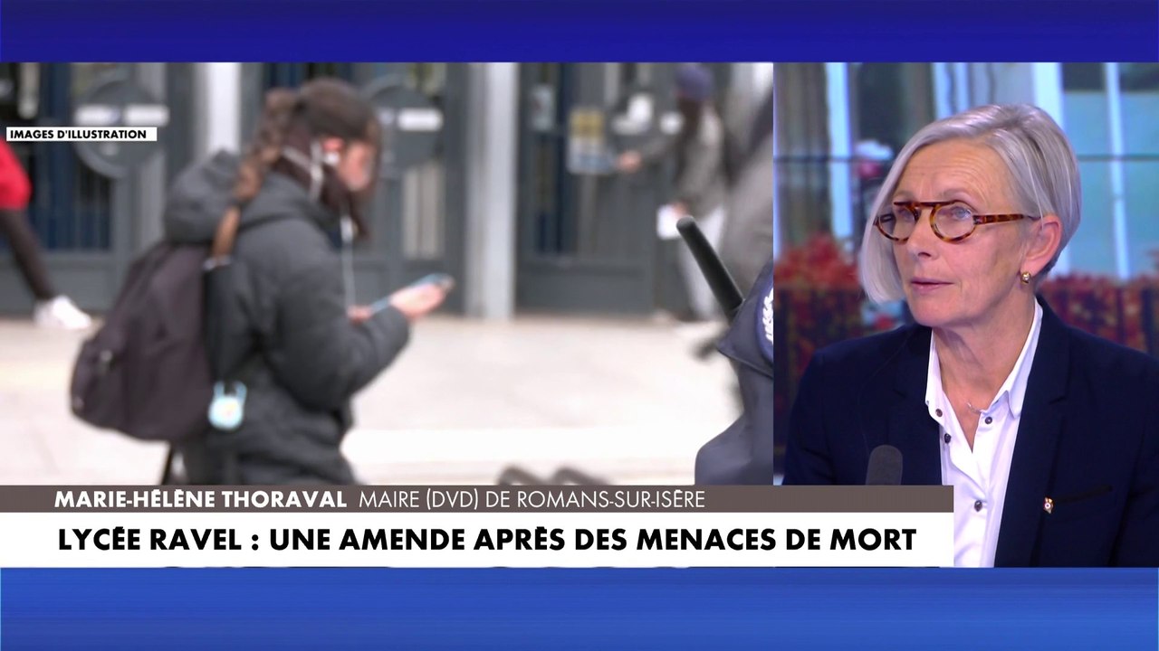 Marie-Hélène Thoraval : «Je trouve ça affligeant.»