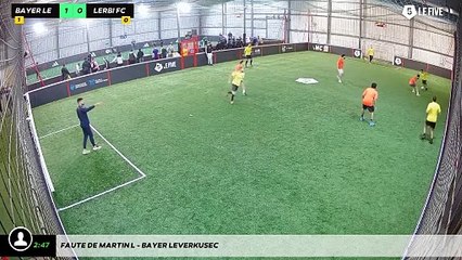 Faute de Martin L - Bayer Leverkusec