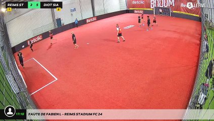 Faute de Fabien L - Reims Stadium Fc 24