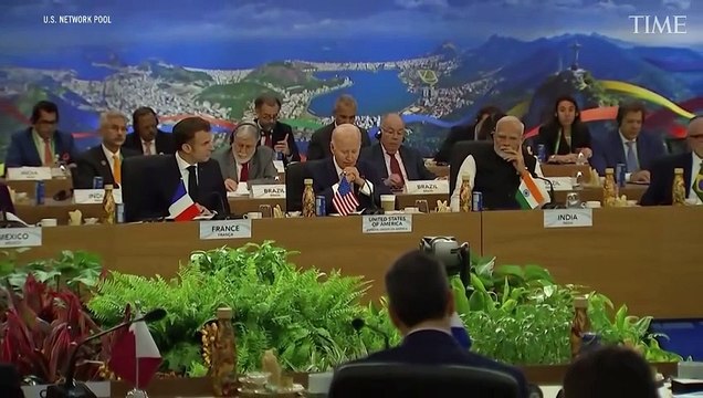 Biden Urges G20 Leaders to Support Ukraine, Increase Pressure on Hamas