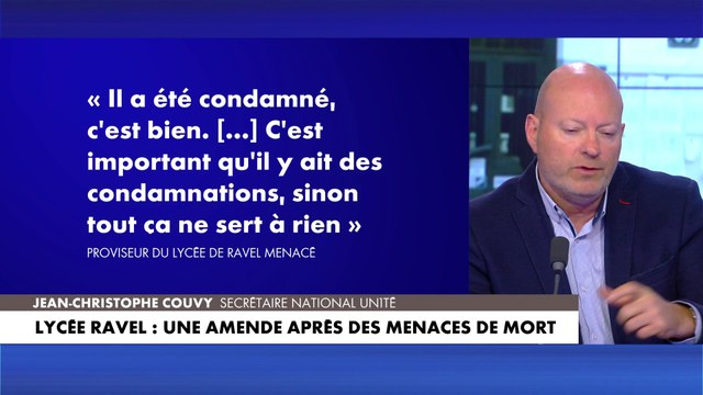 Jean-Christophe Couvy : «C'est dégouter les autres proviseurs.»