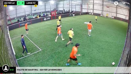 Faute de Martin L - Bayer Leverkusec