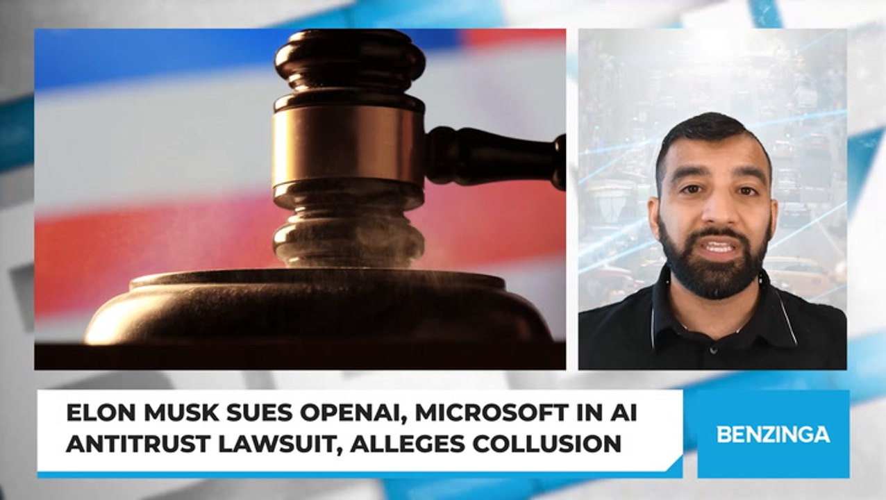 Elon Musk Sues OpenAI, Microsoft In AI Antitrust Lawsuit, Alleges Collusion