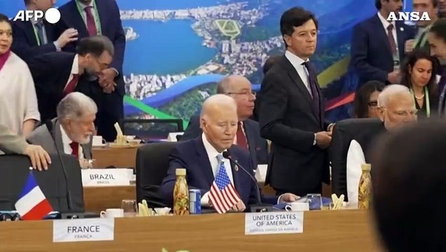 G20, i leader mondiali avviano i lavori della due-giorni a Rio