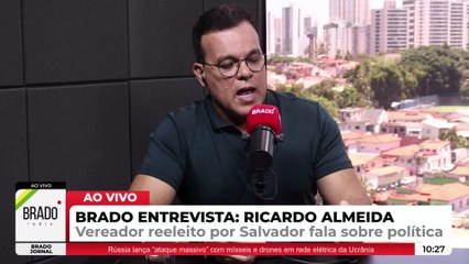 BRADO ENTREVISTA O VEREADOR REELEITO RICARDO ALMEIDA