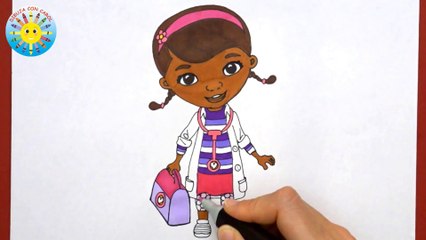 Dibuja a la Doctora Juguetes !!! Draw Doc. MacStuffins !!!