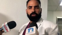 Subdirector del centro de salud, doctor Gabriel Ravelo explica situación de haitiano que agredió personal médico del Diario Contreras