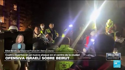 Informe desde Beirut: Israel ataca el centro de la ciudad sin previo aviso por segundo día