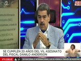 Jefe de Estado rememora 20 años del vil asesinato del fiscal Danilo Anderson