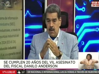 Jefe de Estado rememora 20 años del vil asesinato del fiscal Danilo Anderson