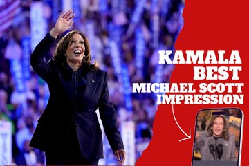 Kamala Harris' hilarious fan rally moment draws Michael Scott comparisons