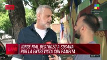 Jorge Rial OPINÓ DE TODO y DESTROZÓ A Susana Giménez por la entrevista a Pampita: 