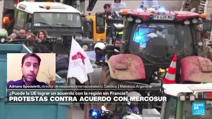 Adriano Spedaletti: 'Acuerdo entre la UE y Mercosur tendría que seguir esperando'