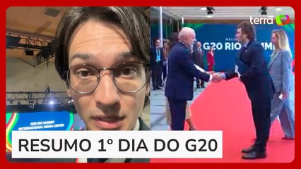 Primeiro dia do G20 tem tensão entre Lula e Milei, consenso e saldo positivo para o Brasil