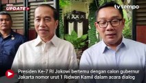 Jokowi Beberkan Empat Masalah Jakarta di Depan Ridwan Kamil, Apa Saja?