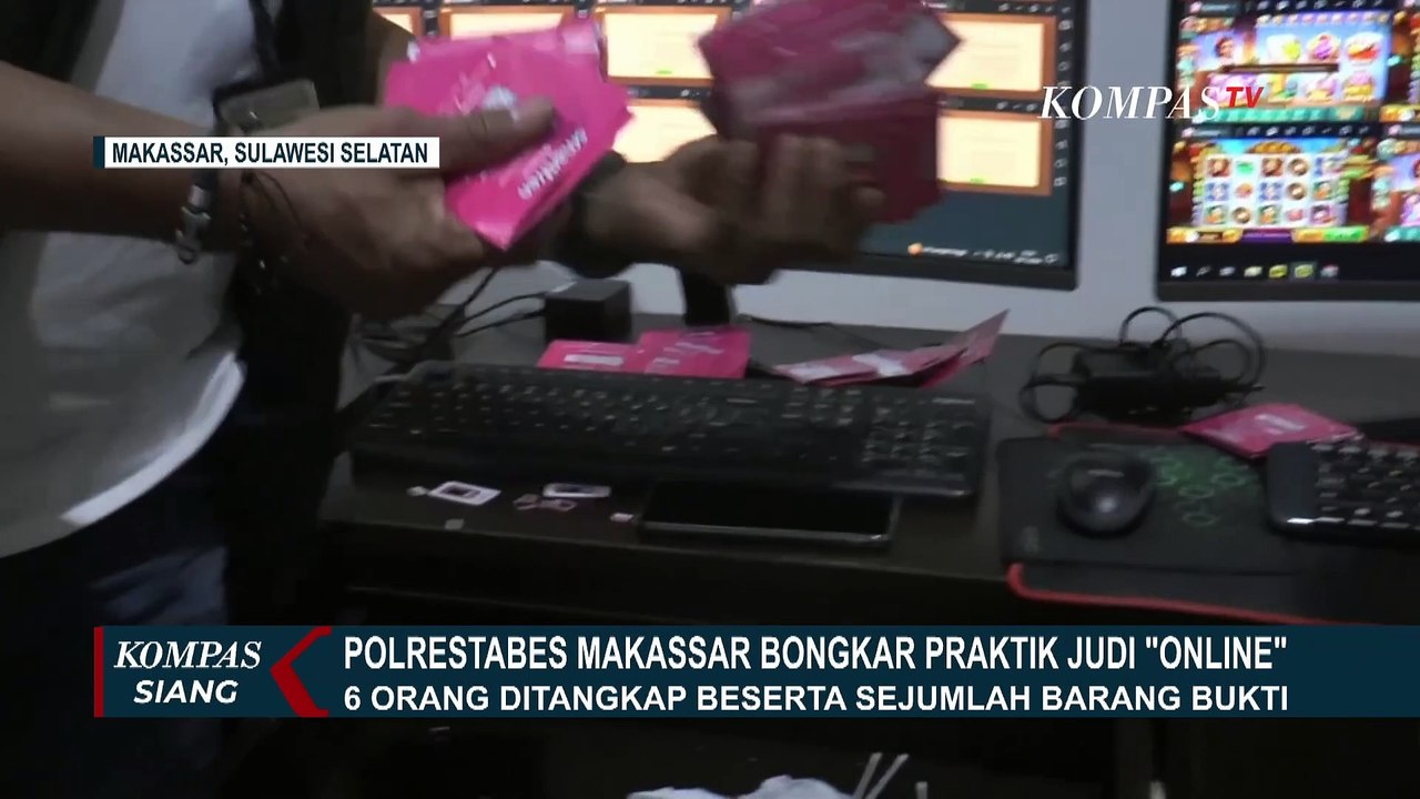 Bongkar Peran Pelaku Judi Online di Makassar, 200 Lebih Kartu Provider Diamankan | SERIAL JUDOL