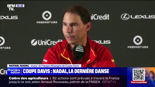 Gracias Rafa : Rafael Nadal s'apprête à faire ses adieux au tennis à l'occasion de la phase finale de la Coupe Davis à Malaga