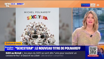 "Sexcetera": Michel Polnareff sort un nouveau single avant un album et une tournée