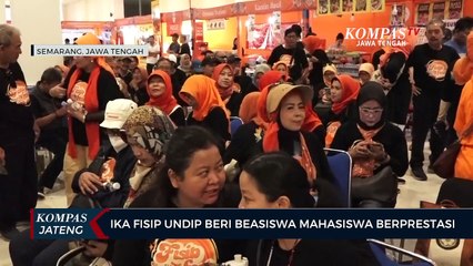 IKA Fisip Undip Beri Beasiswa Kepada Mahasiswa Berprestasi