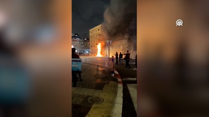 Lübnan’dan Tel Aviv'e bir dizi roket atıldı