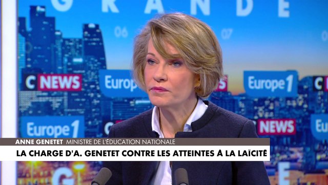 Anne Genetet : «La liberté d’expression en France, c’est pouvoir caricaturer les religions»