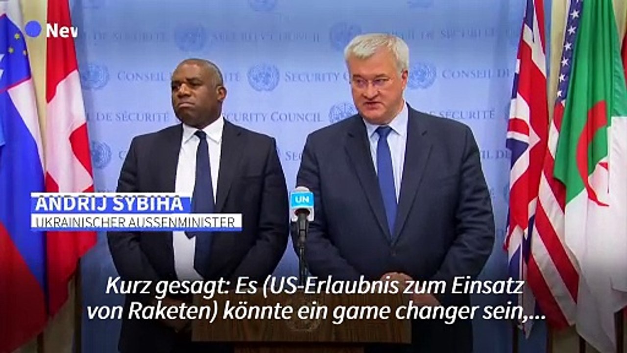 Ukrainischer Außenminister: US-Entscheidung zu Raketen ein 'game changer'
