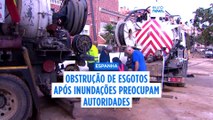 Prosseguem esforços para desobstruir rede de esgotos após as inundações em Valência
