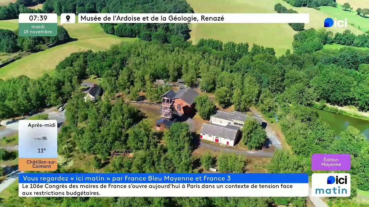 19/11/2024 - ICI Matin France Bleu Mayenne en vidéo
