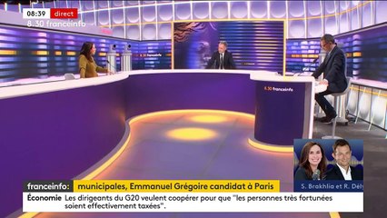 Le 8h30 franceinfo d'Emmanuel Grégoire