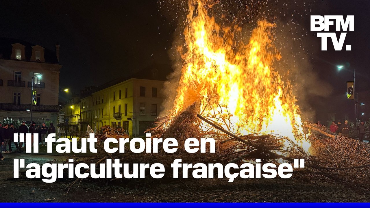 ROBIN DE BFM - "Il faut croire en l'agriculture française": des agriculteurs nous expliquent leur colère à Périgueux