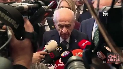Bahçeli, MSB'nin teğmenlerin kılıçlı yemin kararı hakkında konuştu