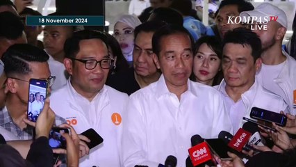 Di Depan Jokowi, Ridwan Kamil Singgung Hubungan Anies Baswedan dan PDIP