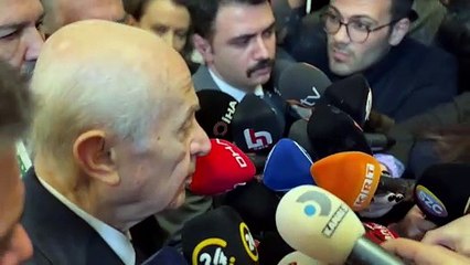 Bahçeli'den, Erdoğan ile görüş ayrılığı sorularına yanıt: 'Aramızdaki derin ve karşılıksız bir bağ var'