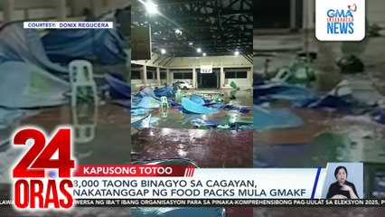 Kapusong Totoo:  Mga sinalanta ng bagyo sa Cagayan at Isabela, hinatiran ng tulong ng GMAKF; at Celebrity Ukay-ukay sa Noel Bazaar, dinagsa! | 24 Oras