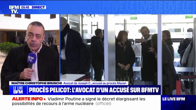 Viols de Mazan: La plupart des accusés (...) ont été victimes de la soumission cynique de Dominique Pélicot , assure l'avocat de Joseph C., accusé au procès Mazan