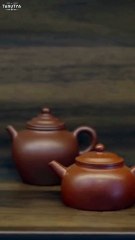 Terracotta Clay Tea Kettle Set